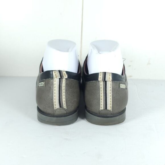 PIKOLINOS Women's Pyrgos US8,5 EU39 Gray Leather Laceless Slip-On Flat Oxford - Picture 9 of 16